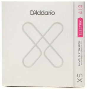 D'Addario XSE0942 Nickel-plated Steel-coated Electric Guitar Strings - .009-.042 Super Light